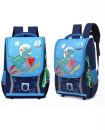 School kids backpack student book bag kindergarten primary Dinosaur